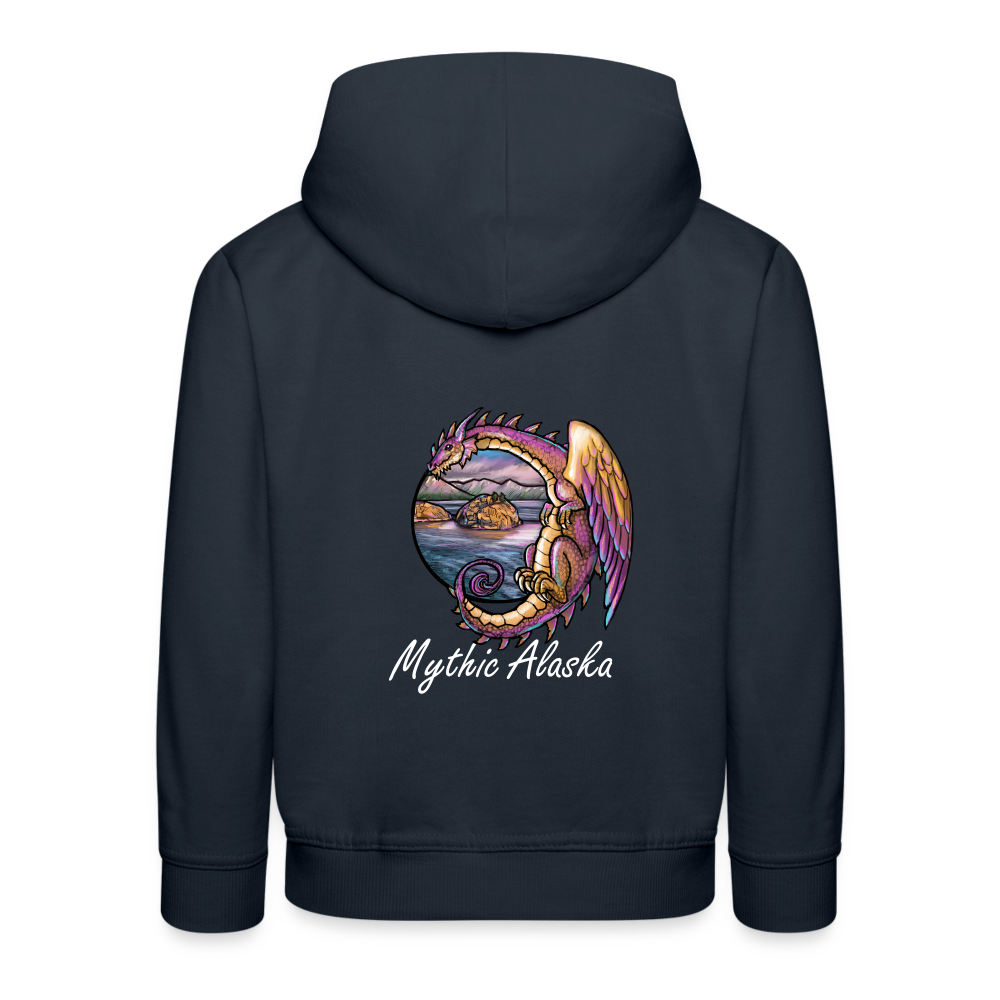 Kids‘ Premium Hoodie BELUGA POINT DRAGON - navy