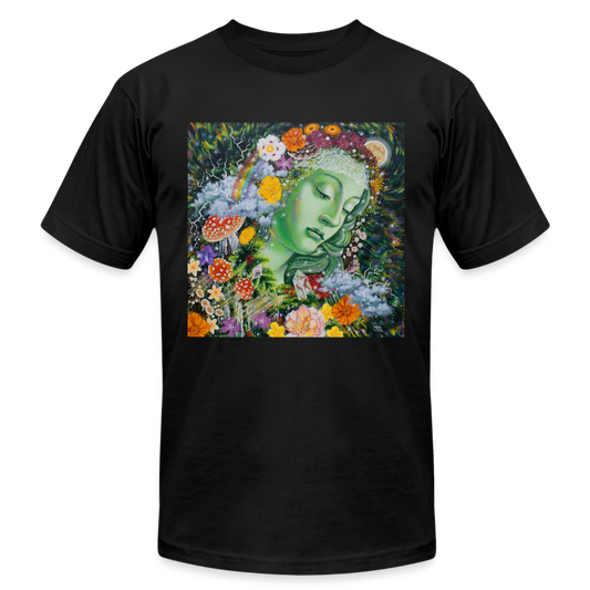 Faces of the Mother - Unisex Jersey T-Shirt by Bella + Canvas - black